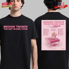 Meghan Trainor The Get In Girl Tour 2026 T-shirt, Concert Merch Gift For Fan