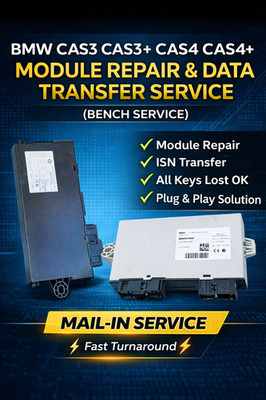 BMW CAS3 / CAS3+ / CAS4 / CAS4+ & MINI Data Transfer Service | Plug & Play 