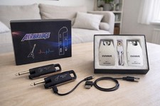 2x Gitarren Funk – AIRBRIDGE WS-70 + CUVAVE WP-1 – unbenutzt