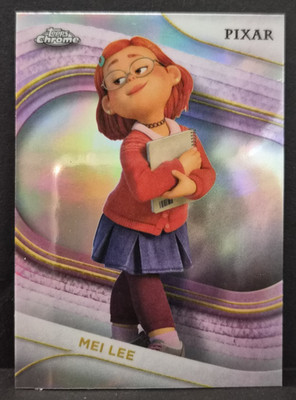 2025 Topps Chrome Disney Mei Lee Refractor #164 - Turning Red
