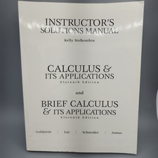 Instructors Solutions Manual Calculus & its A...