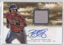 2013 Bowman Inception Auto Relics Bryce Brentz #AR-BB Auto 2x6