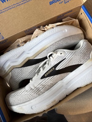 Brooks Ghost Max 2 Men's Running Shoes White/Pelican/Oyster Comfort Sneaker