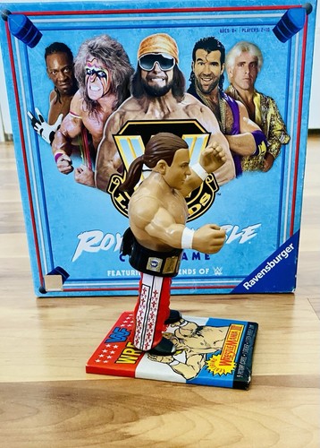 Figura de acción retro Shawn Michaels de la WWE Mattel con cinturón europeo raro WWF como nueva - Imagen 5 de 6