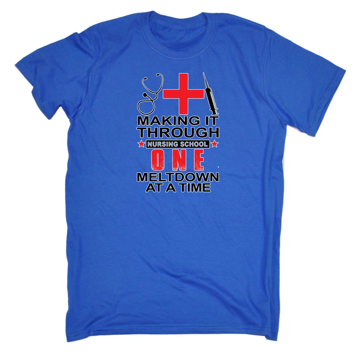 Nurse Nursing School Mens Funny T Shirt Tshirts Tees Tee T Shirt