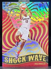 2022 Panini Revolution WNBA Erica Wheeler Shock Wave #10 Dream C555