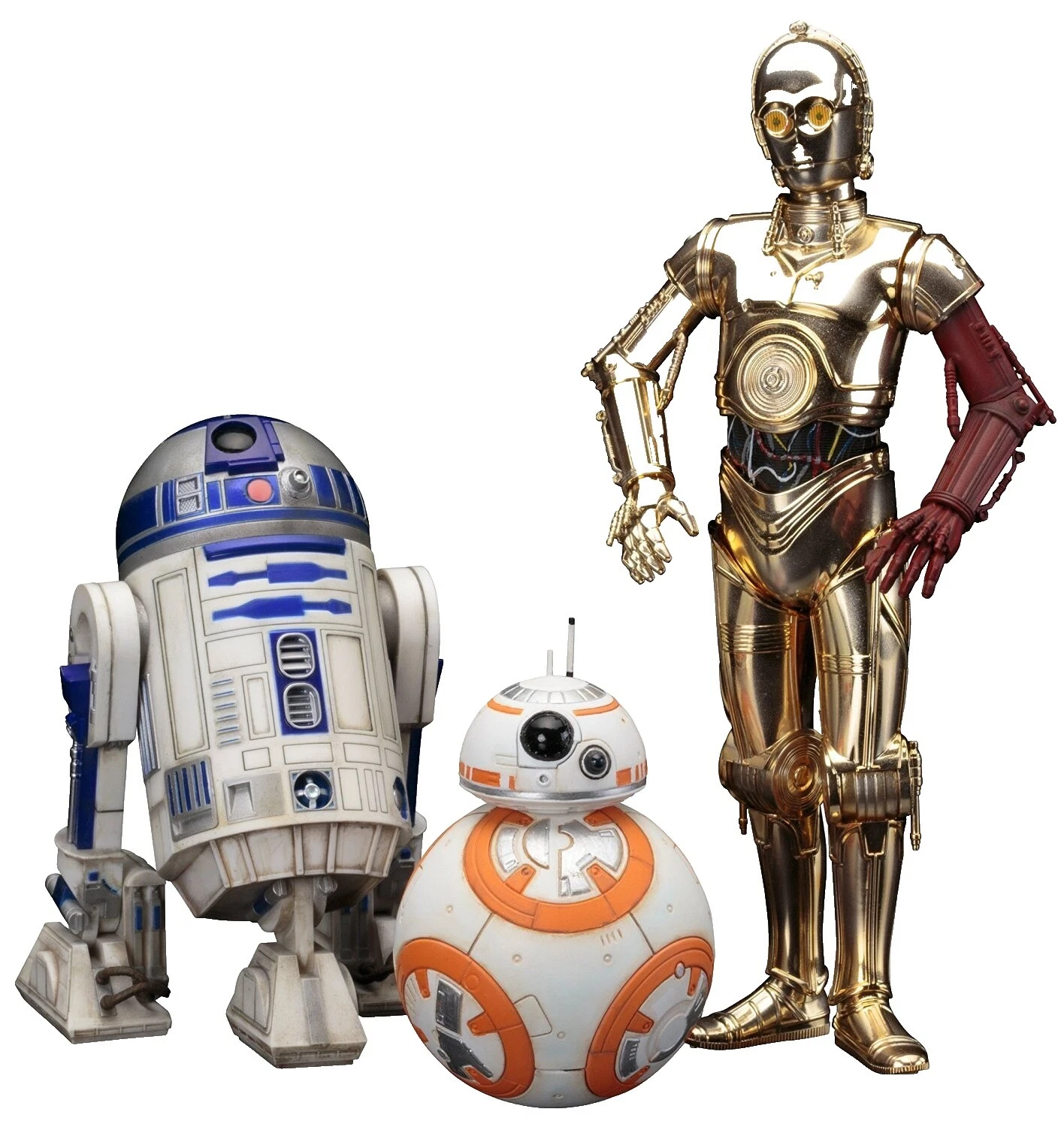 C-3PO figuras de acción de Metal y Accesorios