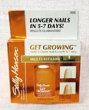 Sally Hansen GET GROWING Multi Vitamin Growth Solution Longer Nails in 5-7 Days