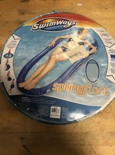 SwimWays 13868-162 Original Spring Pool Lounger Floating Mat