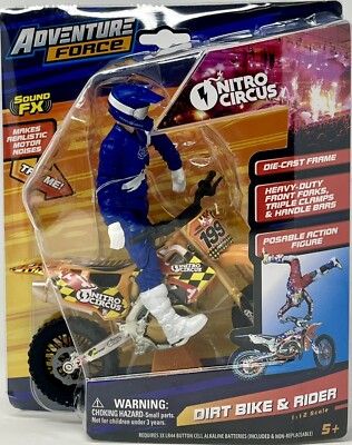 Adventure Force Travis Pastrana Nitro Circus Dirt Bike #199