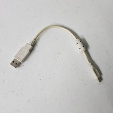 USB to Mini USB Cable Cord Data Transfer Charger White 10 inch