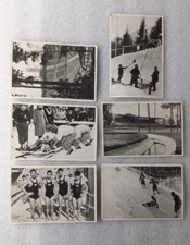 Lot of 6 Olympics "Olympia 1936 - Band 1 German Photo Card 