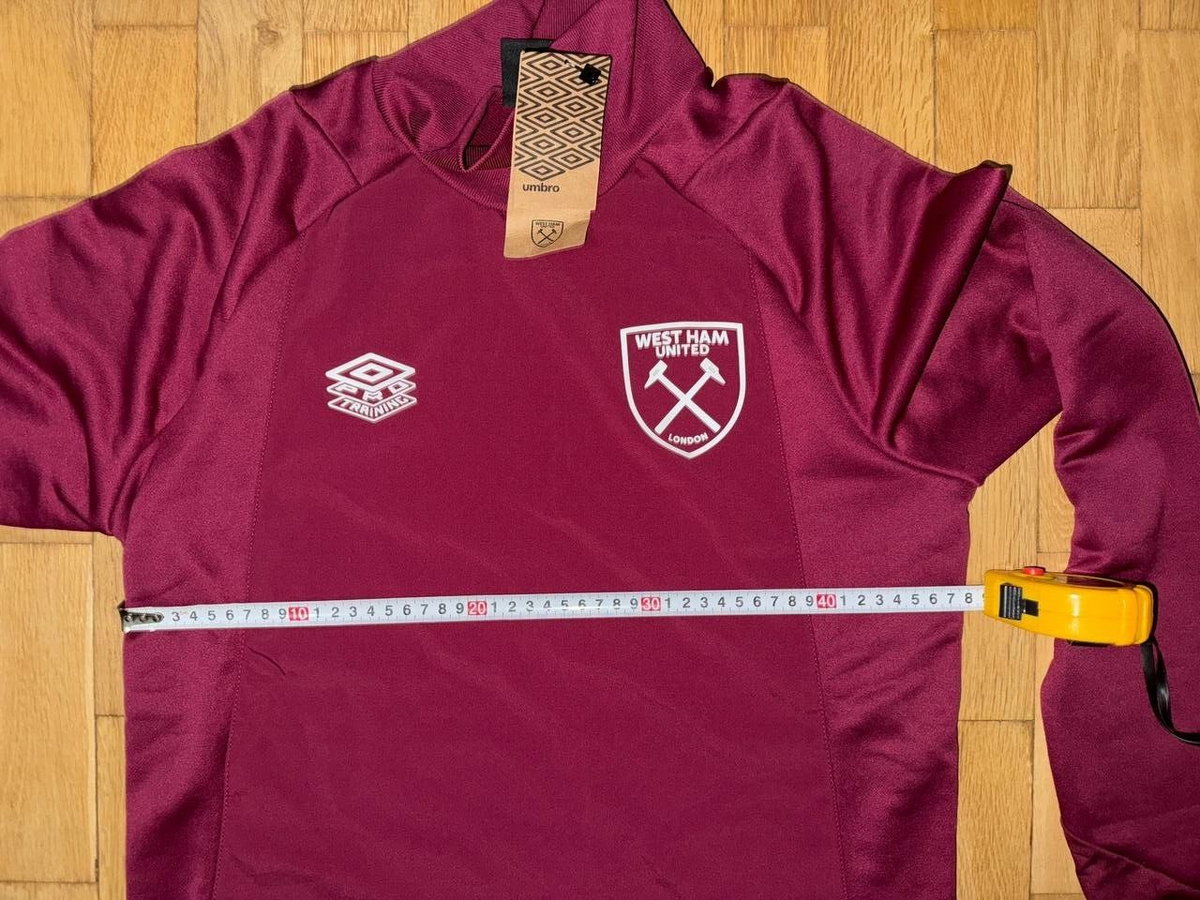 West Ham United training drill Top jacket mens S size Umbro West Ham United training drill Top jacket mens S size Umbro