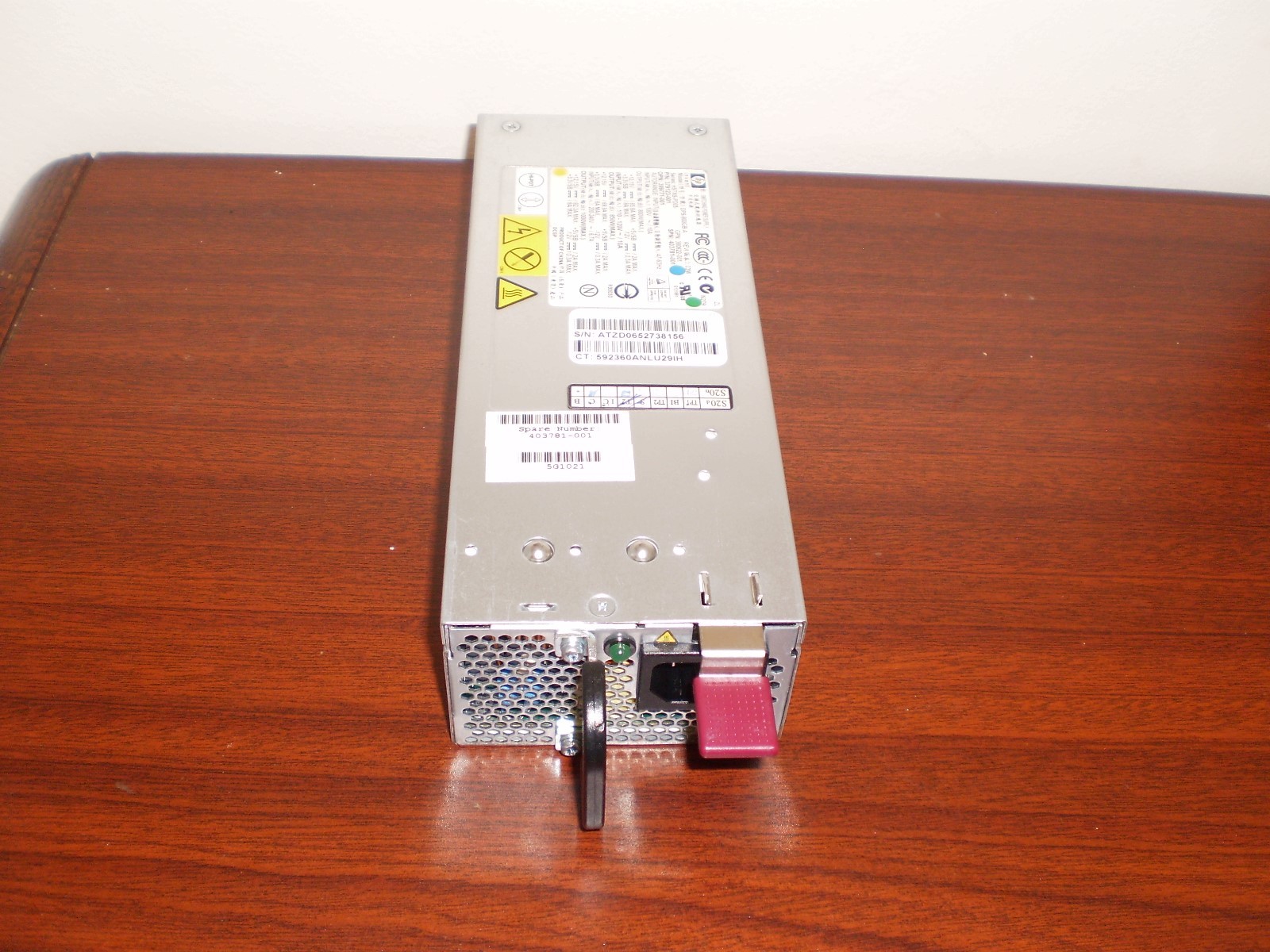 HP 1000W FOR ML350 ML370 DL380 G5 379123-001 403781-001 399771-0 da - 1272682534 HP 1000W FOR ML350 ML370 DL380 G5 379123-001 403781-001 399771-0 da - 1272682534