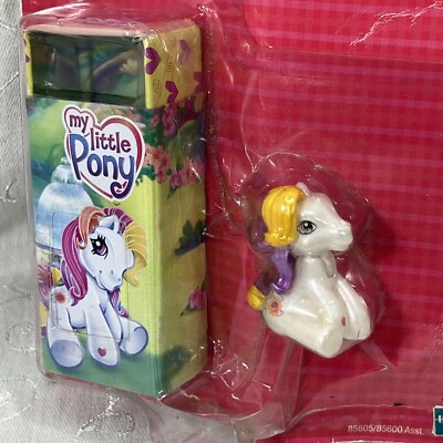 My Little Pony SUNNY DAZE Tiny Tin Metal Moving Mini MLP New 2003
