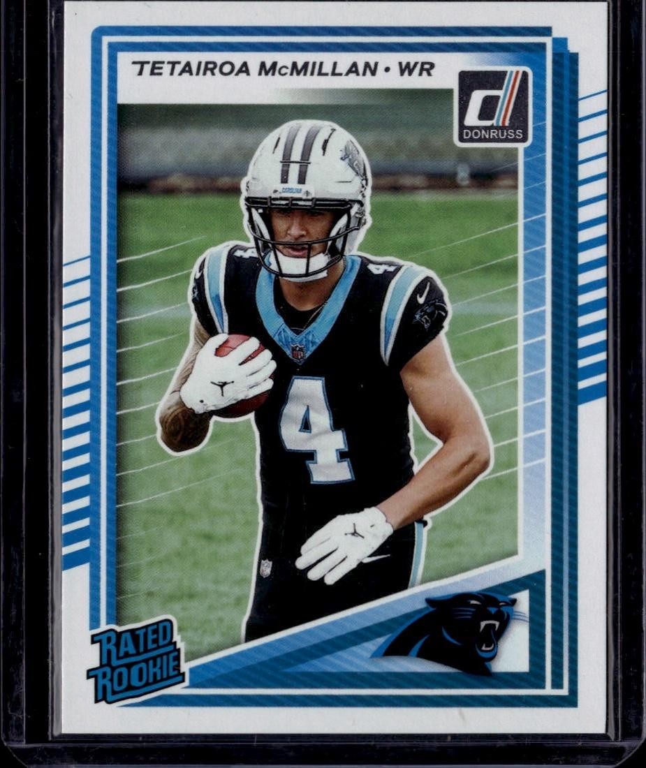 2025 Donruss #314 Tetairoa McMillan Aqueous Test