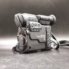 Canon UC10 E 8x Zoom Video Camera Camcorder For Parts