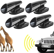 4pcs Deer Warning Whistles Device for Cars, Anti-Deer-Ultrasonic-Whistles for Ve