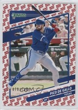 2021 Panini Donruss Variation One Hundred 79/100 Joey Gallo (Pico De Gallo) n1u