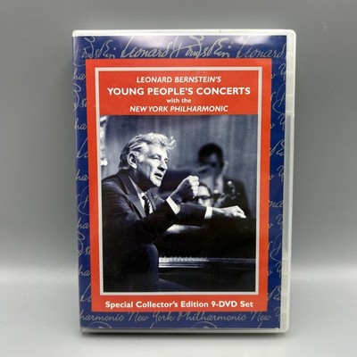 Leonard Bernstein's Young People's Concerts DVD 2004 9-Disc Set New York
