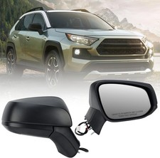 Right Passenger Side Mirror Compatible with Toyota RAV4 2019 2020 2021 2022 2023