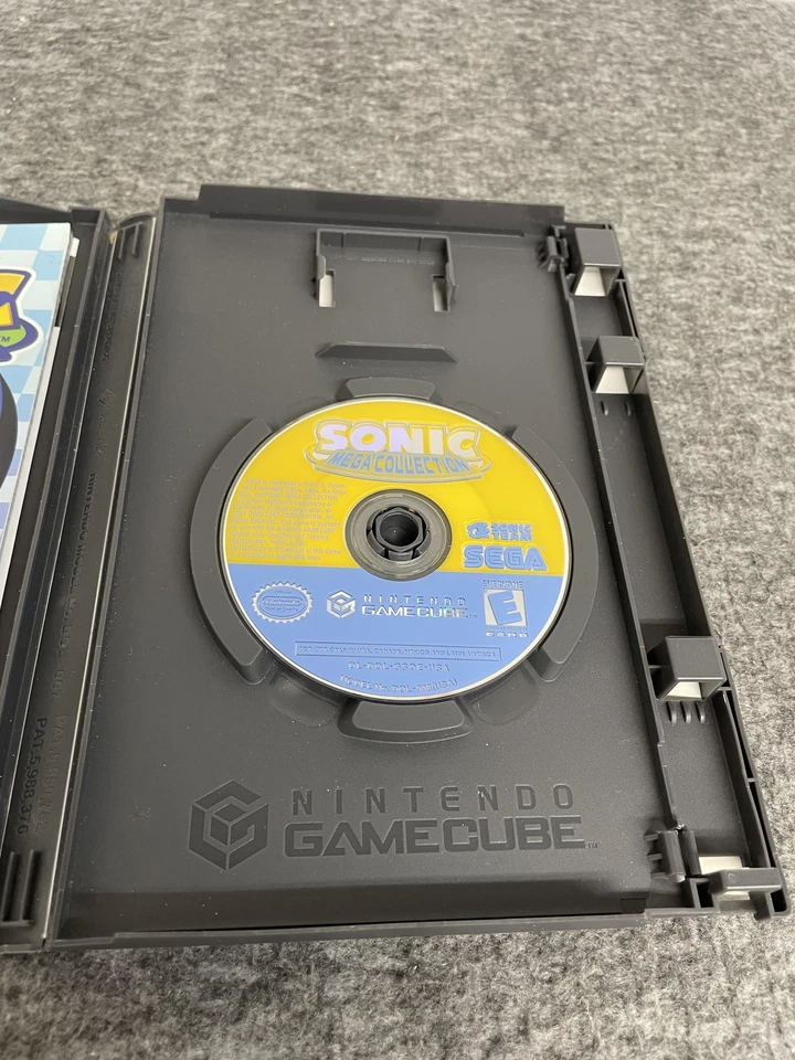 Sonic Mega Collection Nintendo GameCube Complete CIB Player's Choice with Manual - Image 4 of 4