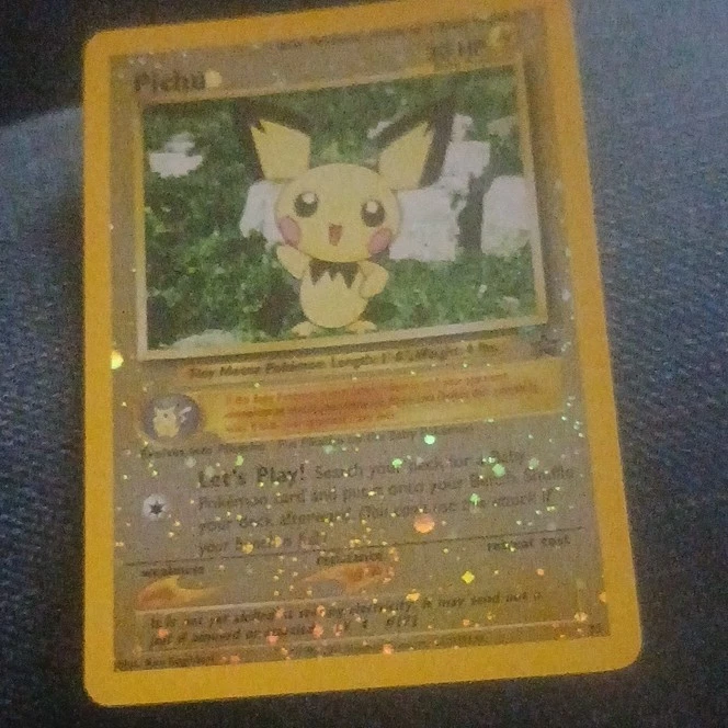 Pichu Indiana Pokemon Individual Trading Cards for sale | eBay