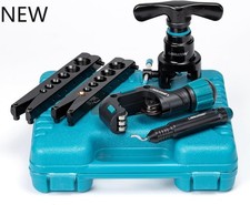 LIBRATON Flaring Tool, HVAC Flaring Tool Kit, Copper Flaring Tool, 45° Eccentric