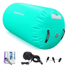 Inflatable Gymnastics Air mat Tumbling Track with Air Barrel Octagon Mat with...