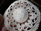 AZTEC CALENDAR  COIN/ Two Troy Ounce/ .999 Fine Silver Round