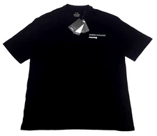 Armani Exchange T-shirt Color Black Size L (NEW WITH ORIGINAL TAGS)