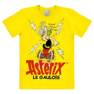 T-shirt 100% coton Logoshirt® Easy Fit Astérix Le Gaulois (Jaune) - XXL - Photo 1/4