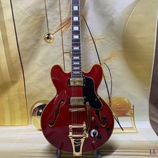 Custom ES335 electric guitar Semi hollow maple body Discount