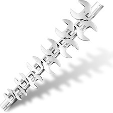 11-piece Crows Foot Wrench Set Sae Sizes From 38 To 1 Crowsfoot Wrenches