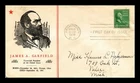 US COVER FIRST DAY OF ISSUE JAMES A. GARFIELD PRESIDENTIAL SERIES LINPRINT