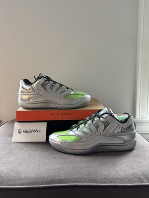 Nike KD18 EYBL EP Metallic Silver Green Strike IF2518-001 | Men's Size 11 | NEW