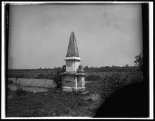 Photo:Monument of Col. William Byrd, Westover, Va.