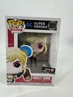 Funko Pop! #301 Harley Quinn Gamestop Exclusive DC Super Heroes w/ Protector