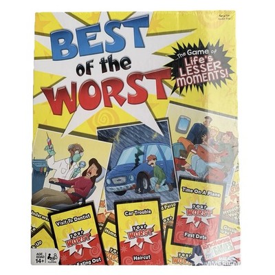 Best Of The Worst Board Game By Endless Games New Sealed 3-8 Players 14+