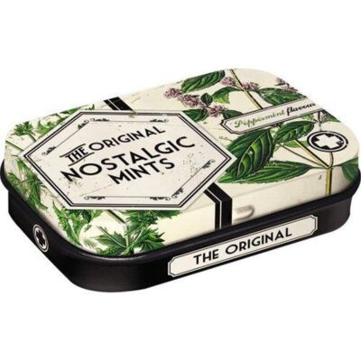 Nostalgic-Art - Pillendose Blechdose mit Pfefferminzdragees - Nostalgic Mints