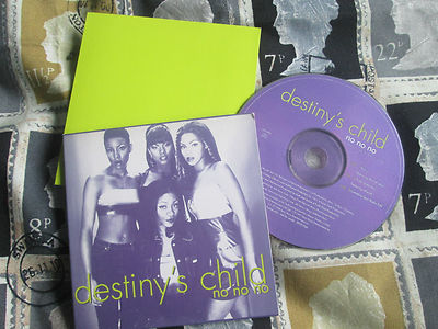 Destiny's Child    No No No Columbia  XPCD 966 Promo Double card SlvUK CD Single