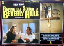 FOTOBUSTA LOBBY RAPINA DEL SECOLO A BEVERLY HILLS KEN WAHL J.FURIE CINEMA