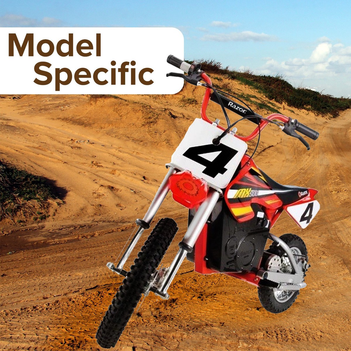 Premium 36 Volt 15 Ah Battery Pack for the Razor MX500 Dirt Rocket