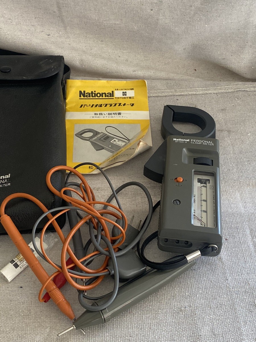 Matsushita national super clamp meter Vintage Set | eBay