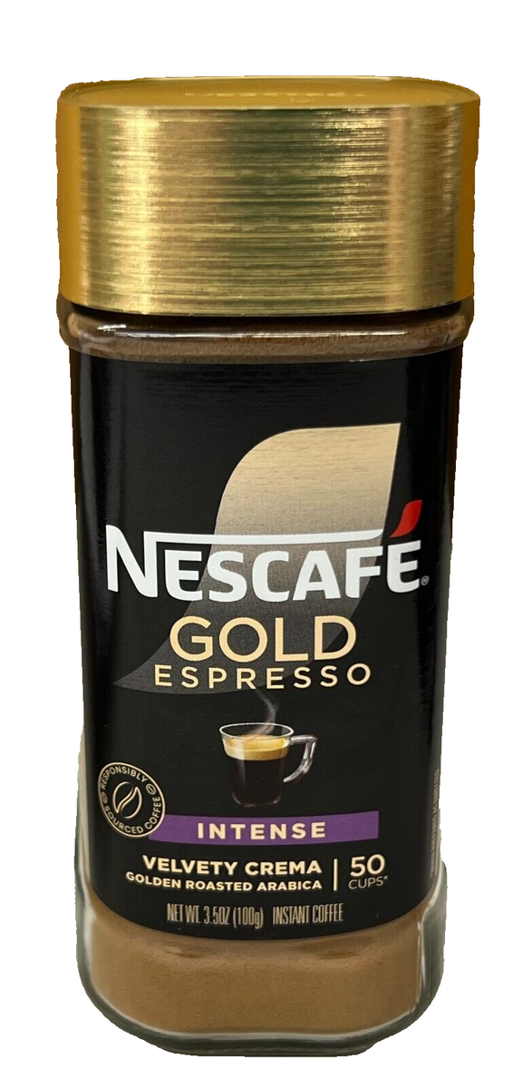 Nestle Nescafe Gold Espresso Intense Instant Coffee oz