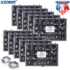 Dental Orthodontic Bands with Buccal Tube 1st Molar MBT Roth 022 U/2 L/1 16#-35#