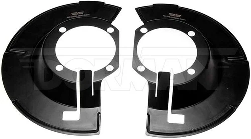 2 x Front Backing Plate Dust Shield for DODGE RAM 2500 3500 2003-2008 RA/0532F - Picture 1 of 6