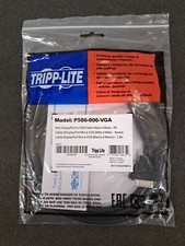 New, Tripp-Lite, P586-006-VGA, 6FT Mini DisplayPort Male to VGA Male Adapter