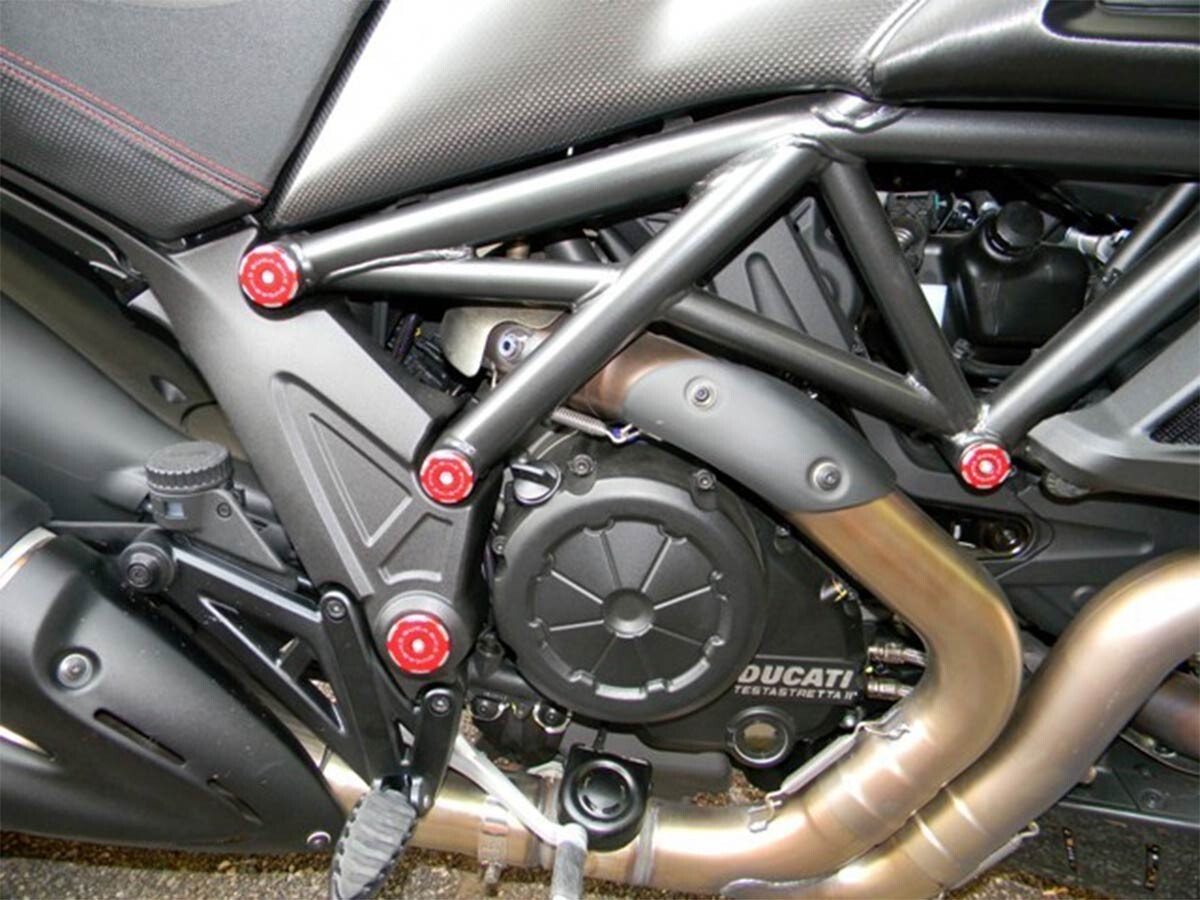 Diavel 1200 Frame Plugs - DBK/Ducabike | eBay