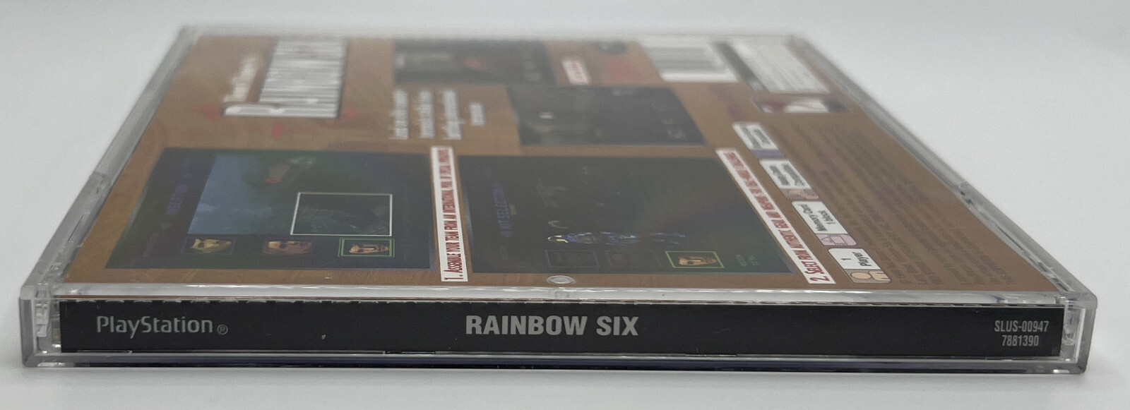 Tom Clancys Rainbow Six PS1 PlayStation 1 + Reg Card ! Complete CIB ! Tested 🔥